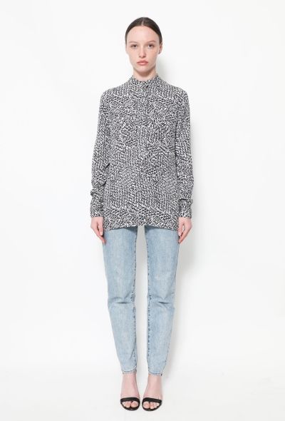 Céline Resort 2011 Graphic Blouse - 1