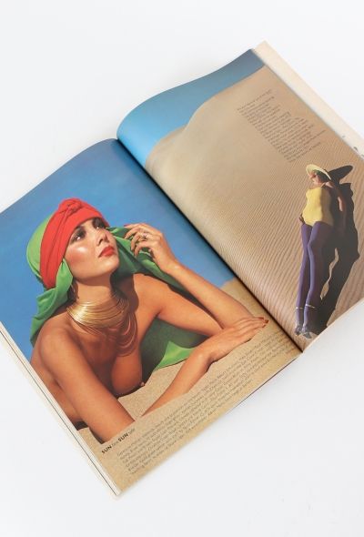 VOGUE UK 1976 David Bailey Summer Issue Set - 2