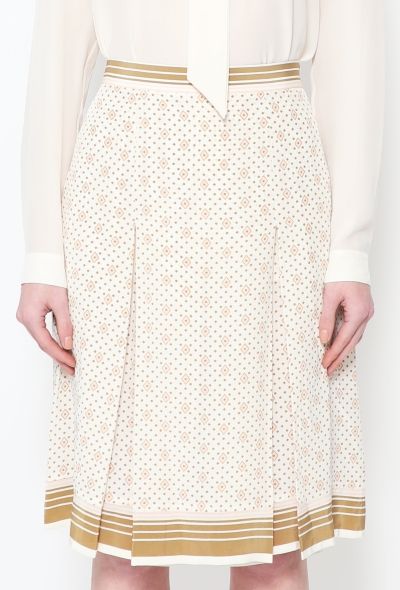 Céline Phoebe Classic Silk Pleated Skirt - 2