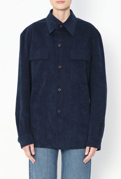 Halston Early '70s Ultrasuede Overshirt - 1