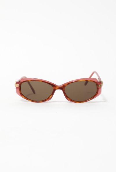 Jean Patou Tortoiseshell Emblem Sunglasses - 1