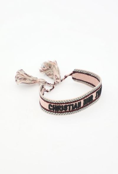 Dior J’Adior Embroidered Bracelet in Pink – 2023 - 2
