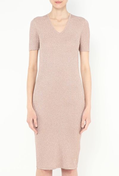 Chanel 1996 Lurex 'CC' Bodycon Dress - 2