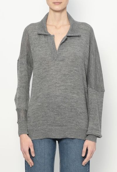 Balenciaga F/W 2002 Polo Jumper - 1