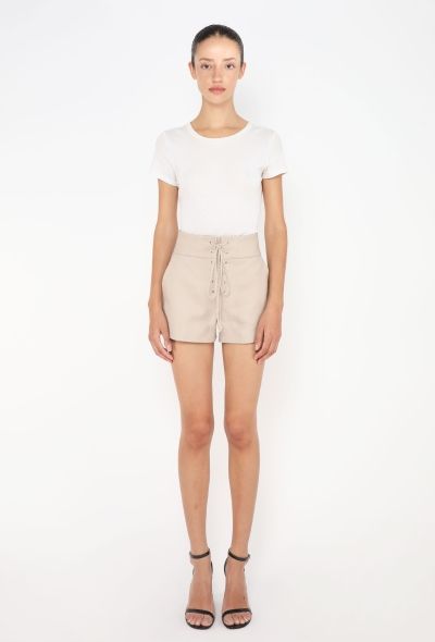 Louis Vuitton Gabardine Lace-up Shorts - 2