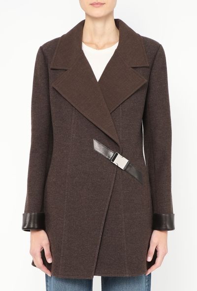Chanel 2000 Buckled Wool Coat - 2