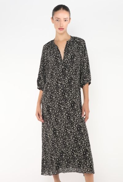 Céline 2023 Georgette Folk Dress - 1