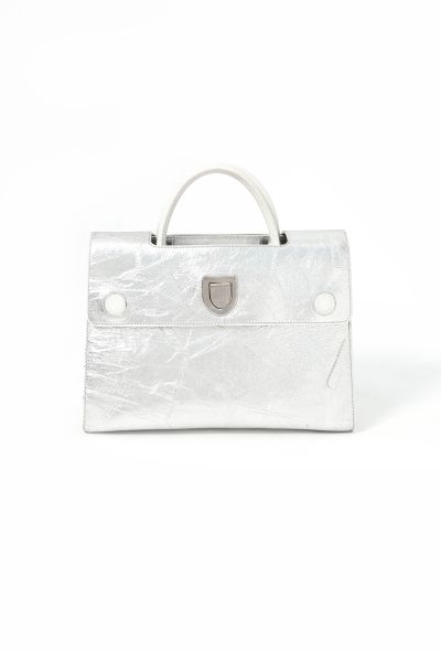 Dior S/S 2016 Silver Diorever Bag - 1