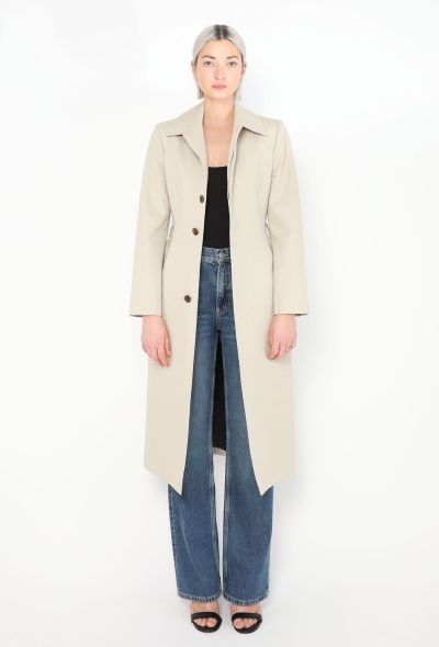 Balenciaga 2018 Belted Hourglass Trench - 2