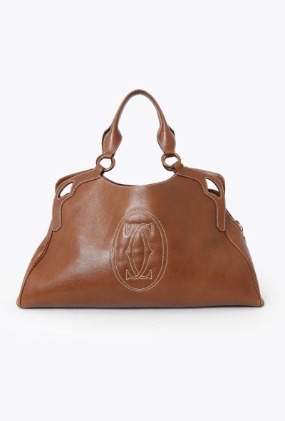 Cartier Brown Marcello Bag - 1