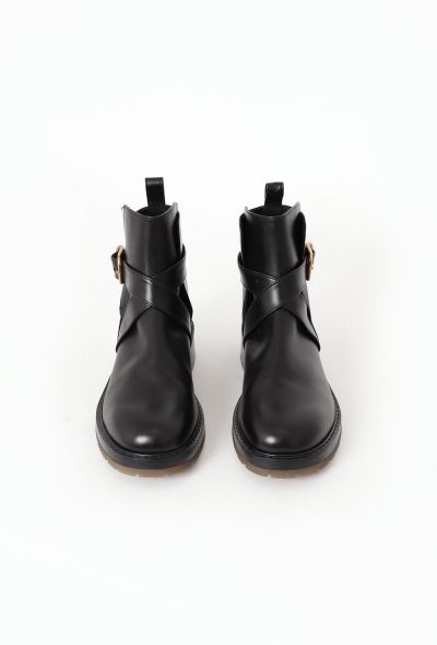 Chloé 2020 Leather Diane Combat Boots - 2