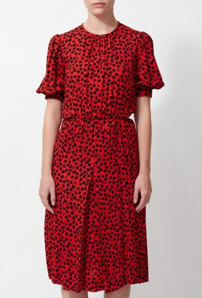 Saint Laurent 70s Floral Print Dress - 2