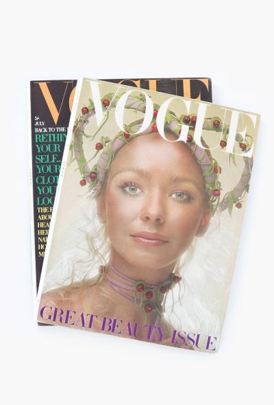 VOGUE UK 1970 David Bailey Summer Set - 1