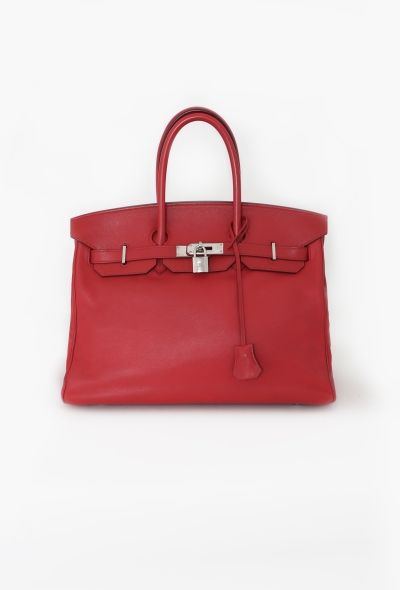 Hermès Red Swift Birkin 35 - 1