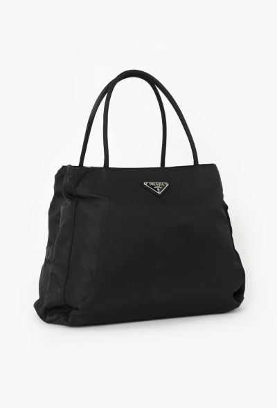 Prada Black Nylon Shoulder Bag - 2