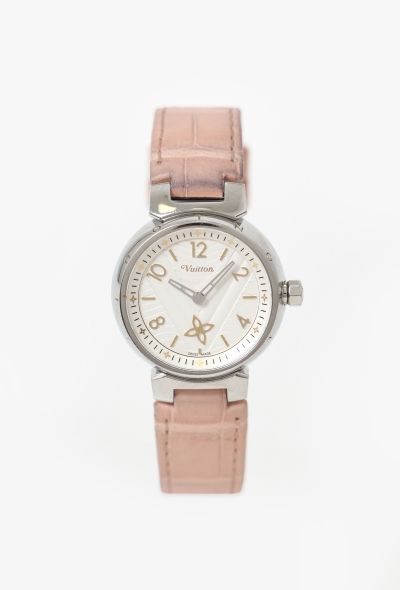 Louis Vuitton Steel Tambour New Wave Watch - 1