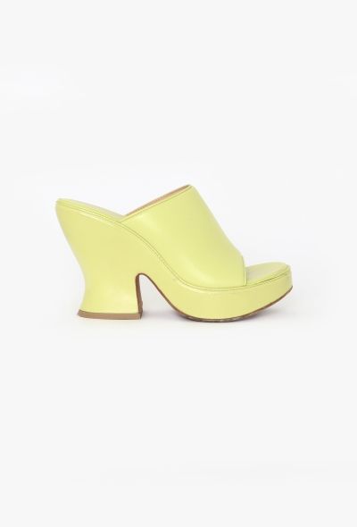 Bottega Veneta S/S 2021 Nappa Platform Mules - 1