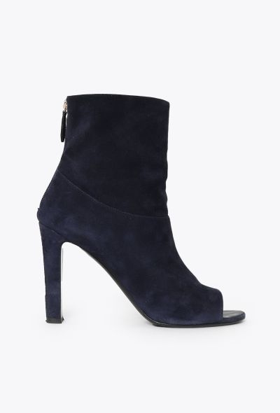 Chanel Suede Fantasy Pearl Boots - 1