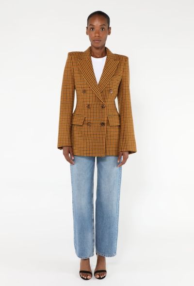 Khaite 2019 Checkered Darla Blazer - 2