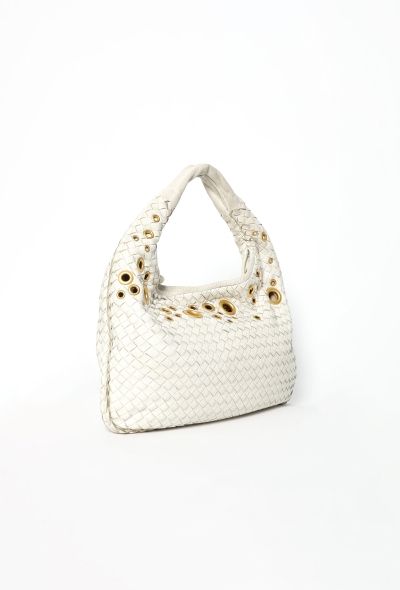 Bottega Veneta Intrecciato Grommet Hobo Bag - 2