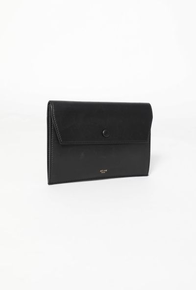 Céline Black Calfskin Clutch - 2