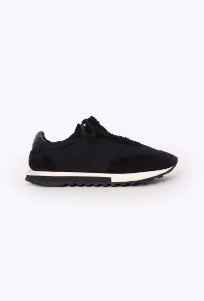 The Row 2023 Suede Owen Runner Shoes - 1