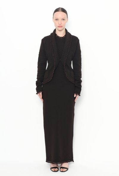 Dior F/W 1999 Bobbled Trim Ensemble - 1