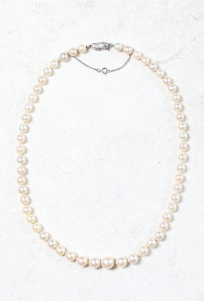 Boucheron Platinum, Cultured Pearl & Diamond Necklace - 2