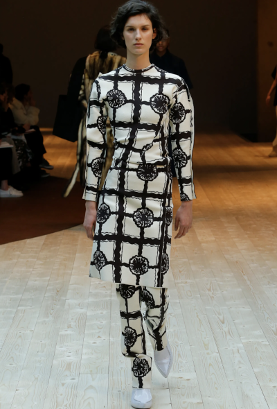 Céline COLLECTOR F/W 2017 Jacquard Tunic Ensemble - 2