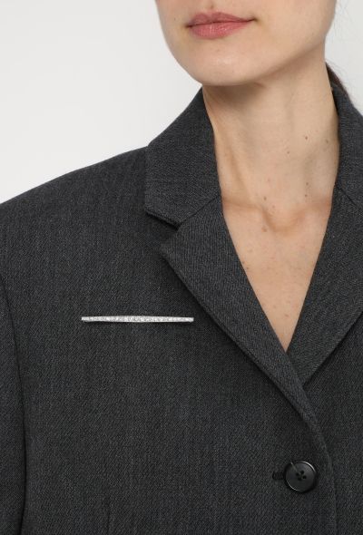 Vintage Fine Jewelry Art Déco 1.60 Carats Diamond Barette Brooch - 2