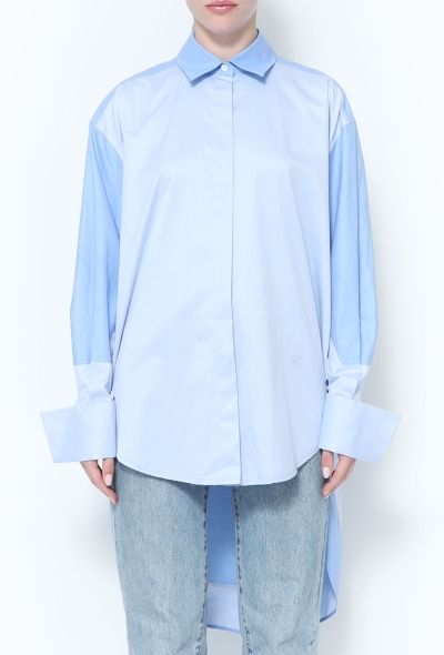 Loewe 2022 Trompe L'Oeil Cotton Shirt - 1