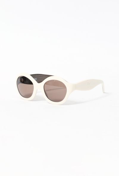Exquisite Vintage Emmanuelle Khanh Round Sunglasses - 2