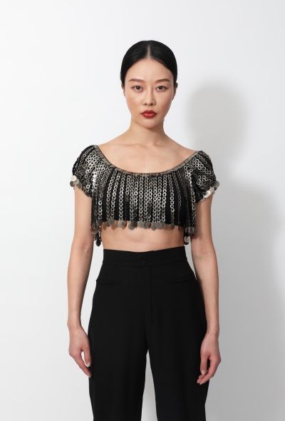 Metallic Crop Top - 1