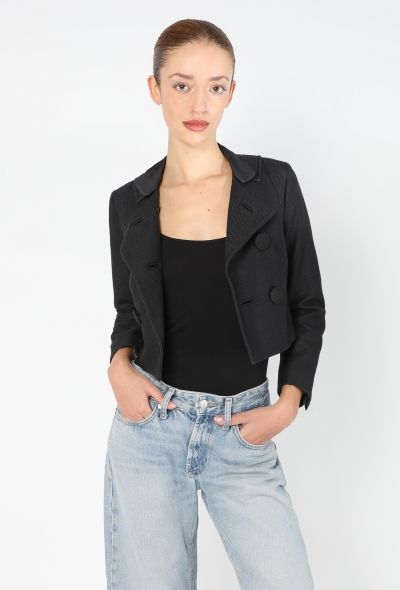 Chloé S/S 2006 Silk Épaulette Jacket - 2