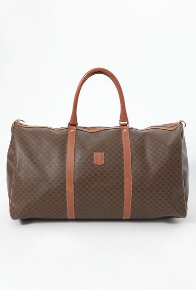 Céline Vintage Macadam Travel Bag - 1