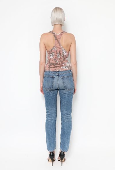 Chloé 2001 Printed Razor Back Tank - 2