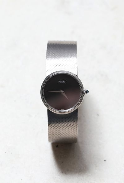 Piaget 18k White Gold Wristwatch - 1