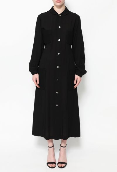 Comme des Garçons Early 2000s 'Robe de Chambre' Button Tunic - 2