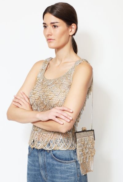 Azzaro Rare '70s Metallic Chandelier Set - 1