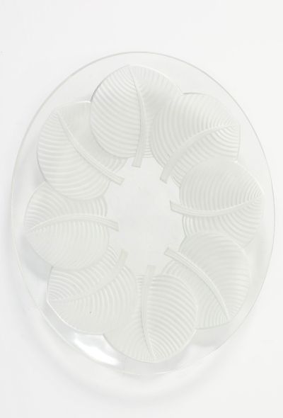 Vintage Objects & Decor 1930s Verlys Art Deco Frosted Plate - 1