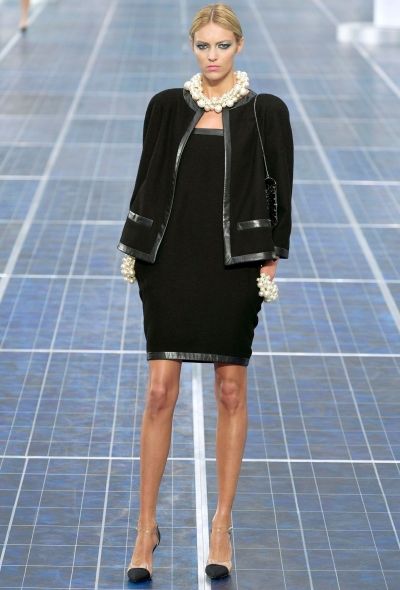 Chanel CAMPAIGN S/S 2013 Bouclé Bustier Dress - 2