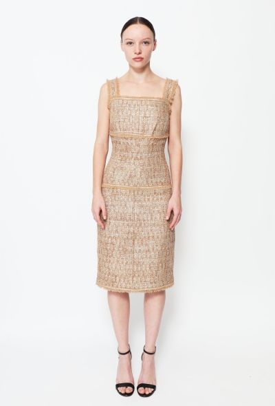 Chanel Iconic S/S 2005 Iridescent Tweed Dress - 1