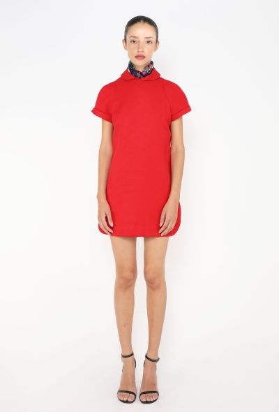 Gianni Versace 1991 Silk Scarf Mod Dress - 2