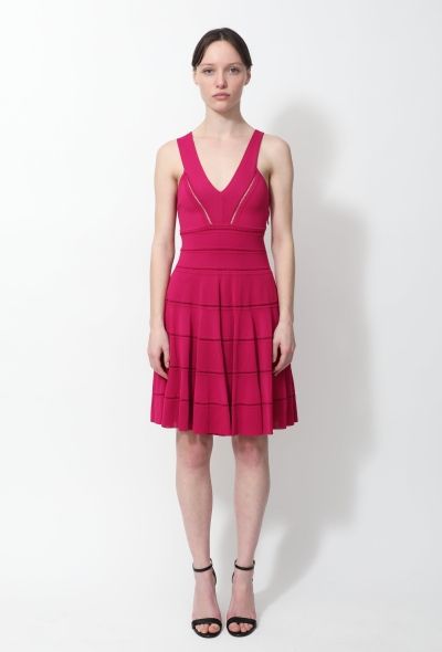 Dior 2011 Flared Cut-Out Knit Dress - 1