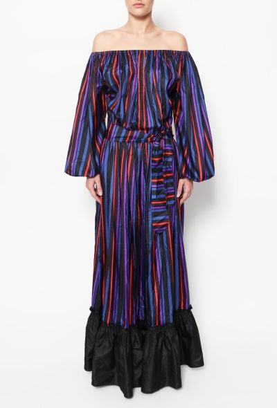 Lanvin COUTURE '70s Off Shoulder Gown - 2