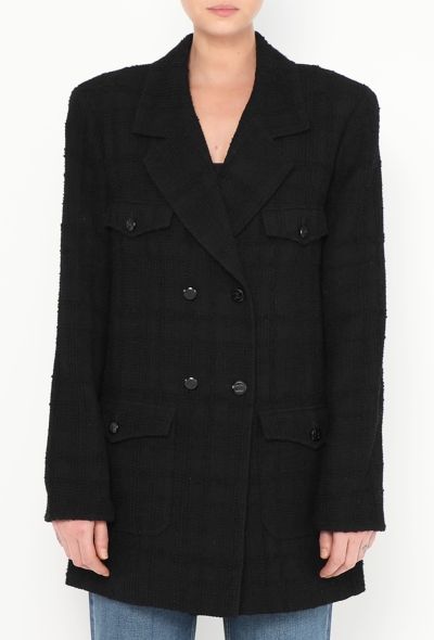 Chanel Classic Bouclé Tweed 'CC' Jacket - 1
