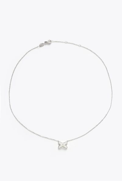 Chaumet 18K White Gold & Diamond Jeux de Liens Necklace - 1