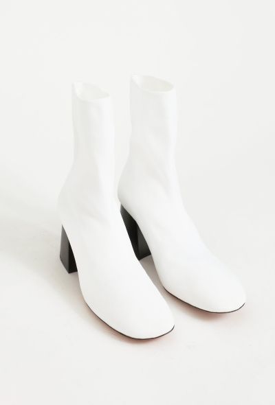 Céline Ribbed Sock Boots - 2