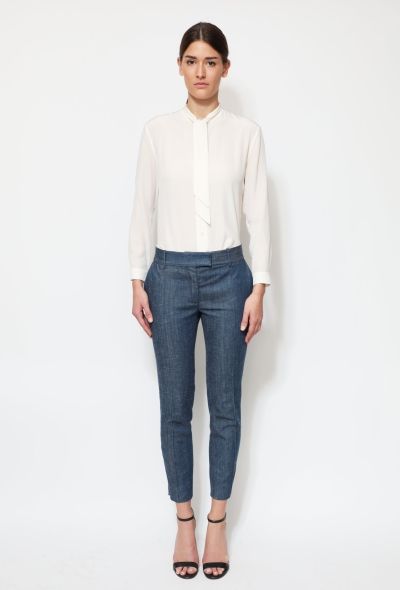 Céline Pre-Fall 2011 Denim Trousers - 1