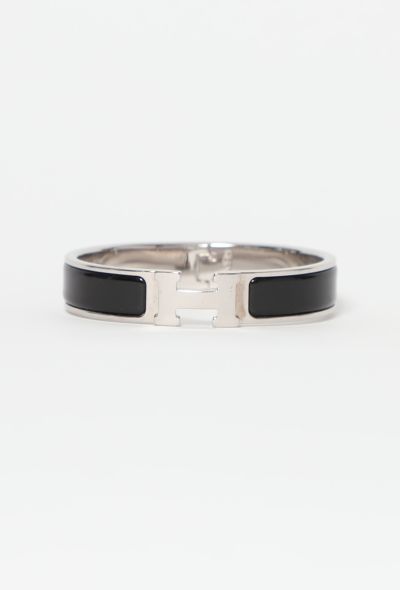 Hermès Clic Clac 'H' Bracelet Black - 1